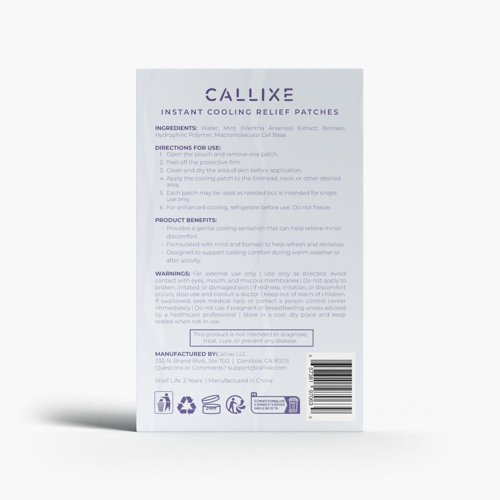 Callixe Cooling Therapy Patches